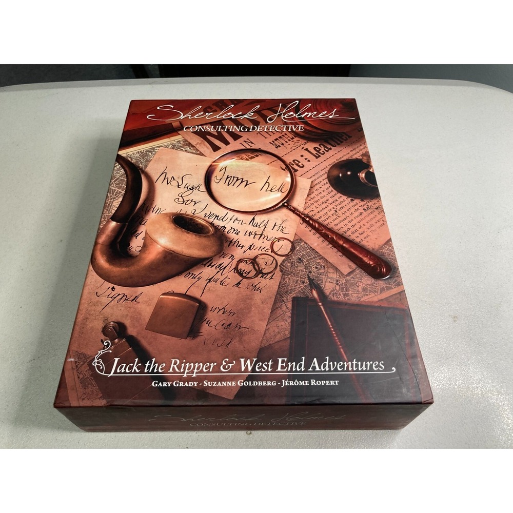 Sherlock Holmes Consulting Detective Game Jack The Ripper & West End Adventures